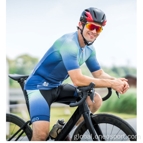 Oneo Stretch Woven Men's Cycling Short Sleeve Jersey